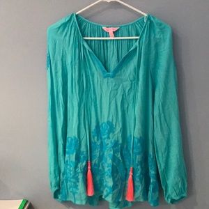 Long Sleeve Lilly Pulitzer Blouse